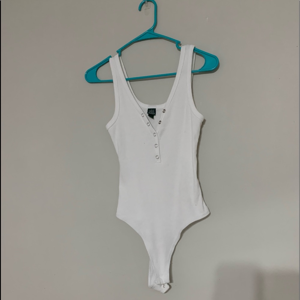 Wild Fablie snap in the front bodysuit